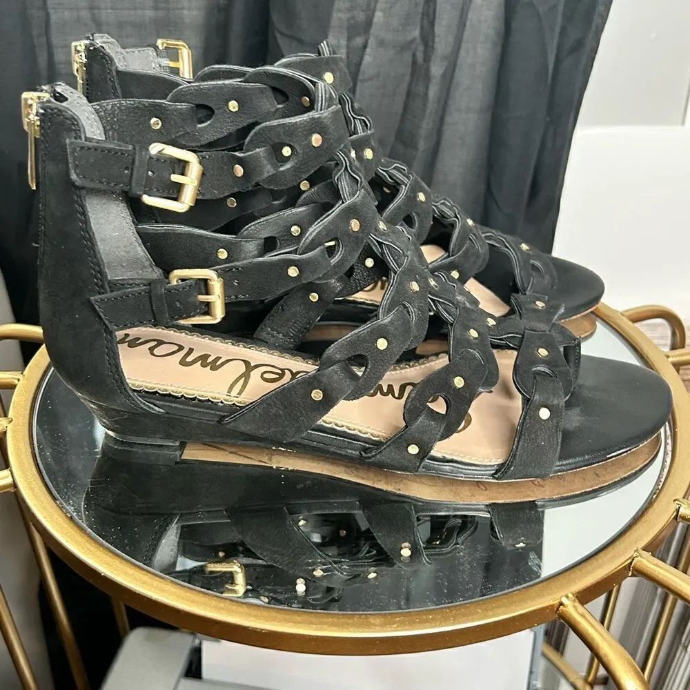 Sam Edelman Draper Cage Sandals - Picture 7 of 7